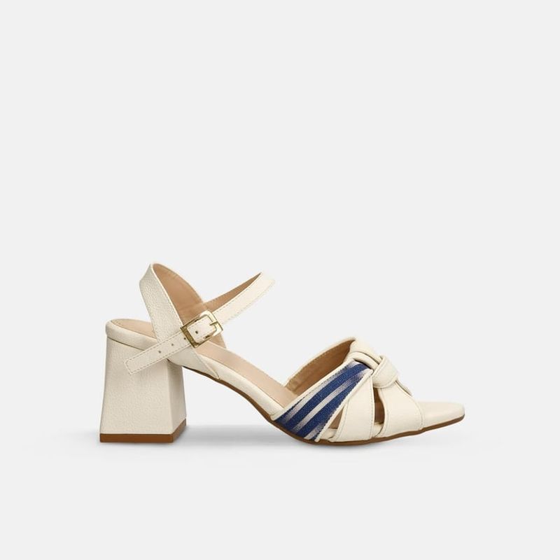 BATA - Sandalias Para Mujer Bata Talco-Azul Jaxeny