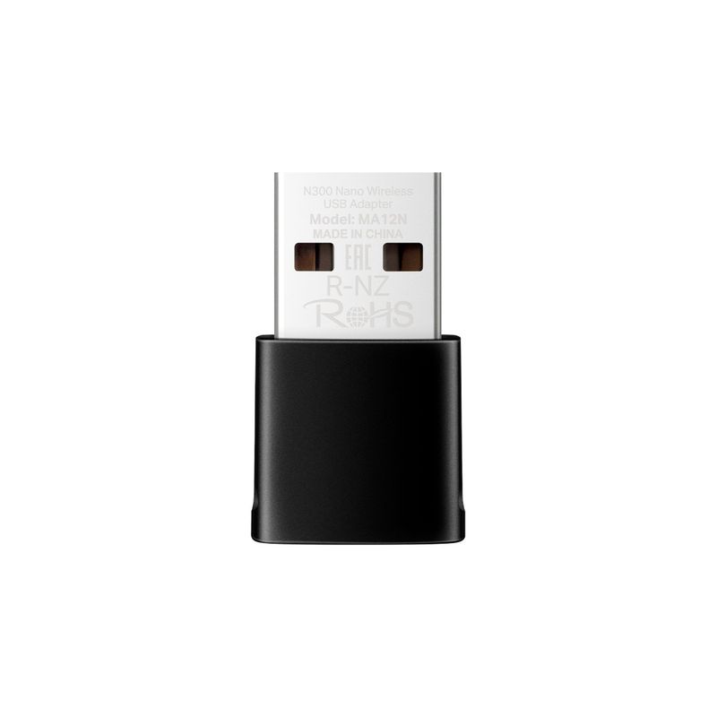 MERCUSYS - Adaptador Nano USB Wifi N300 MA12N Mercusys