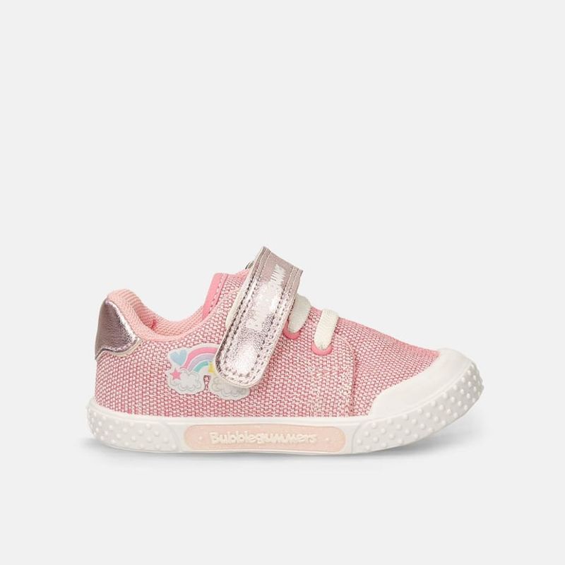 BUBBLE GUMMERS - Tenis Infantil Para Niña Bubblegummers Rosado Simpatica