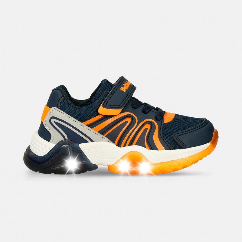 BUBBLE GUMMERS - Tenis Infantil Para Niño Bubblegummers Negro Sampier