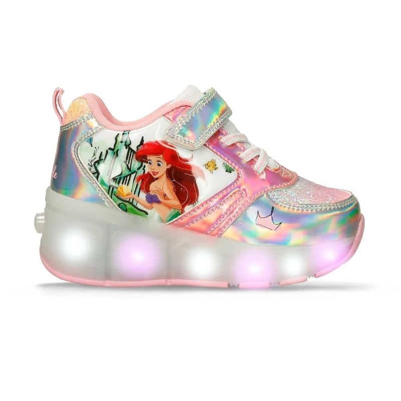 DISNEY - Tenis Patín Junior Para Niña Licenses Disney Blanco Karla L