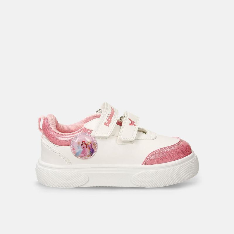 DISNEY - Tenis Infantil Para Niña Licenses Disney Blanco-Rosado Martina L