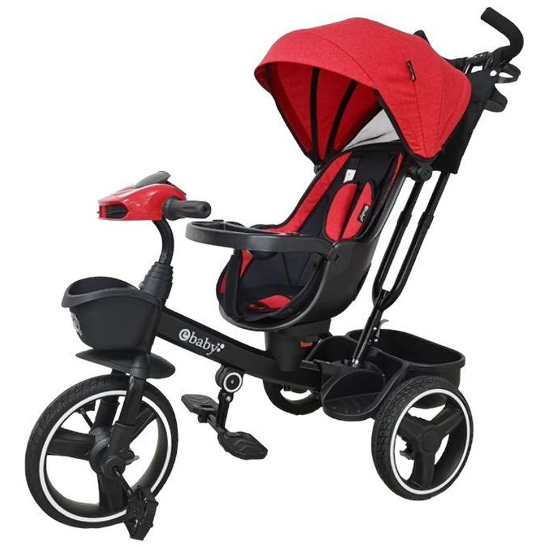 EBABY - Triciclo Paseador VENICE DELUXE ROJO  EB381