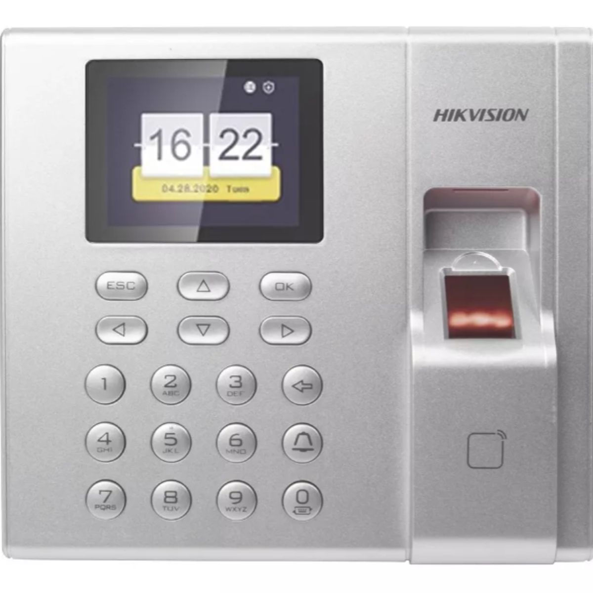 HIKVISION - Reloj Biometrico Lector Huella Control De Asistencia