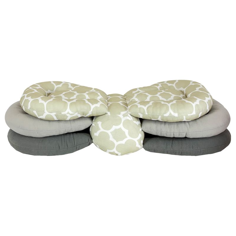 PREMIUM BABY - Almohada de Lactancia Ajustable Gris Premium Baby PB-L102GR