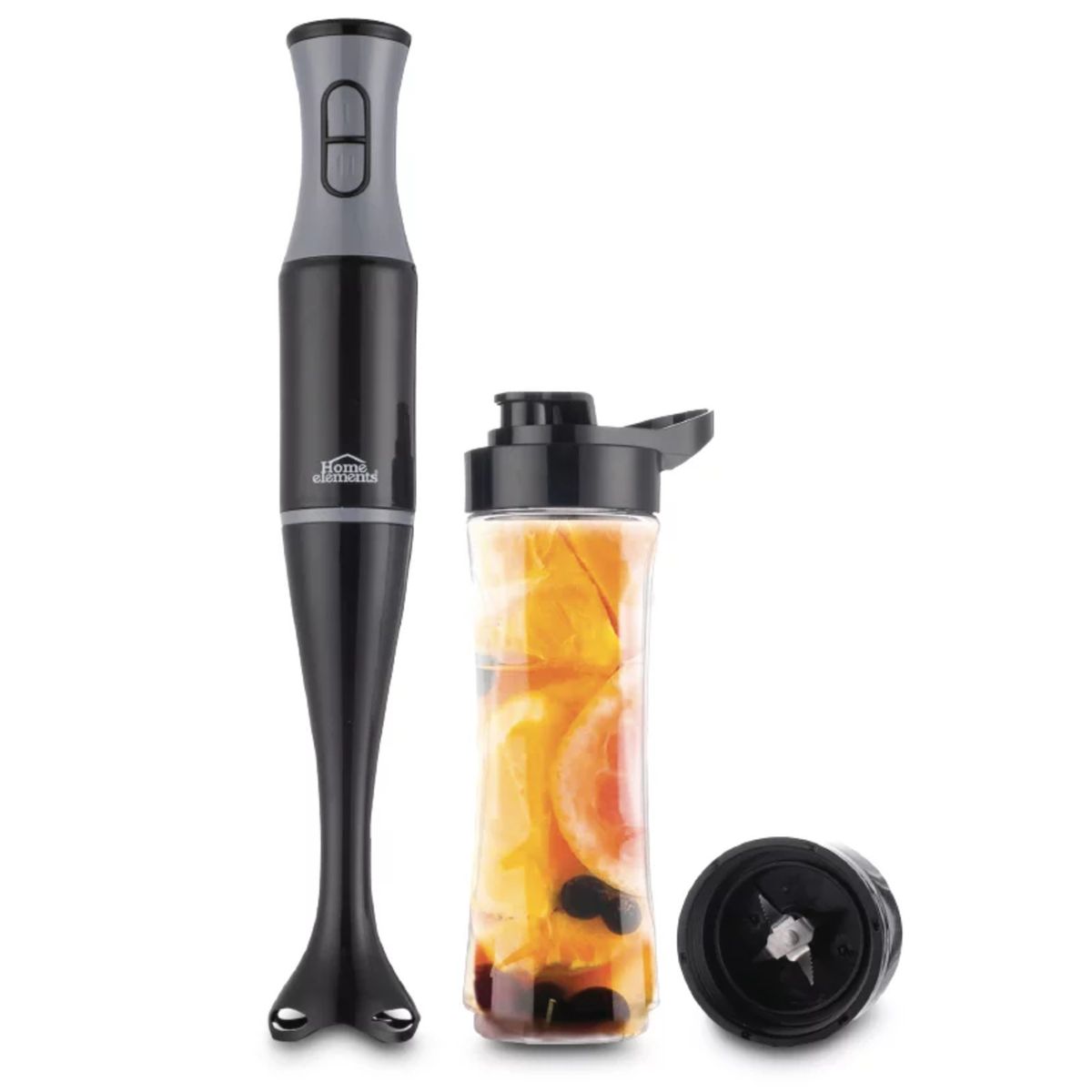 HOME ELEMENTS - Licuadora Batidora Dualmix Home Elements