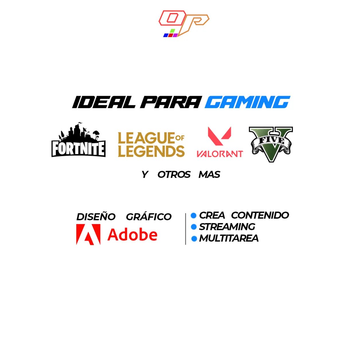 AMD - PC Gamer Ryzen 7 5700G / 32GB Ram / 1TB / Monitor 22" 100Hz + Combo Gamer 4 En 1 - IDEAL PARA GAMING