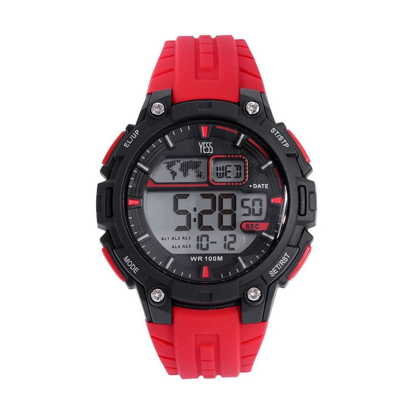 YESS - Reloj YESS Para Hombre Color Rojo Ref DAQ-01