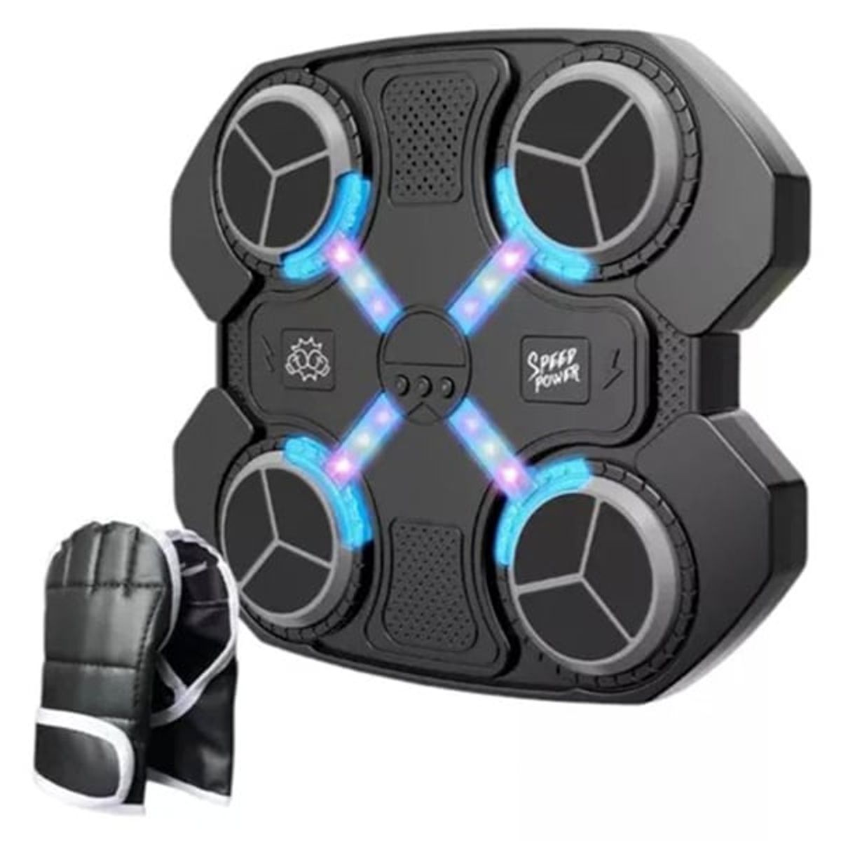 GENERICO - Maquina De Boxeo Musical Montaje Pared Entrenamiento Niños