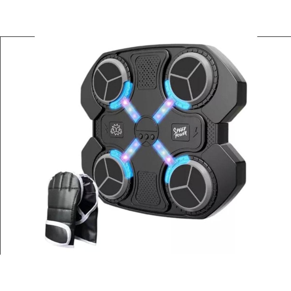 GENERICO - Maquina De Boxeo Musical Montaje Pared Entrenamiento Niños