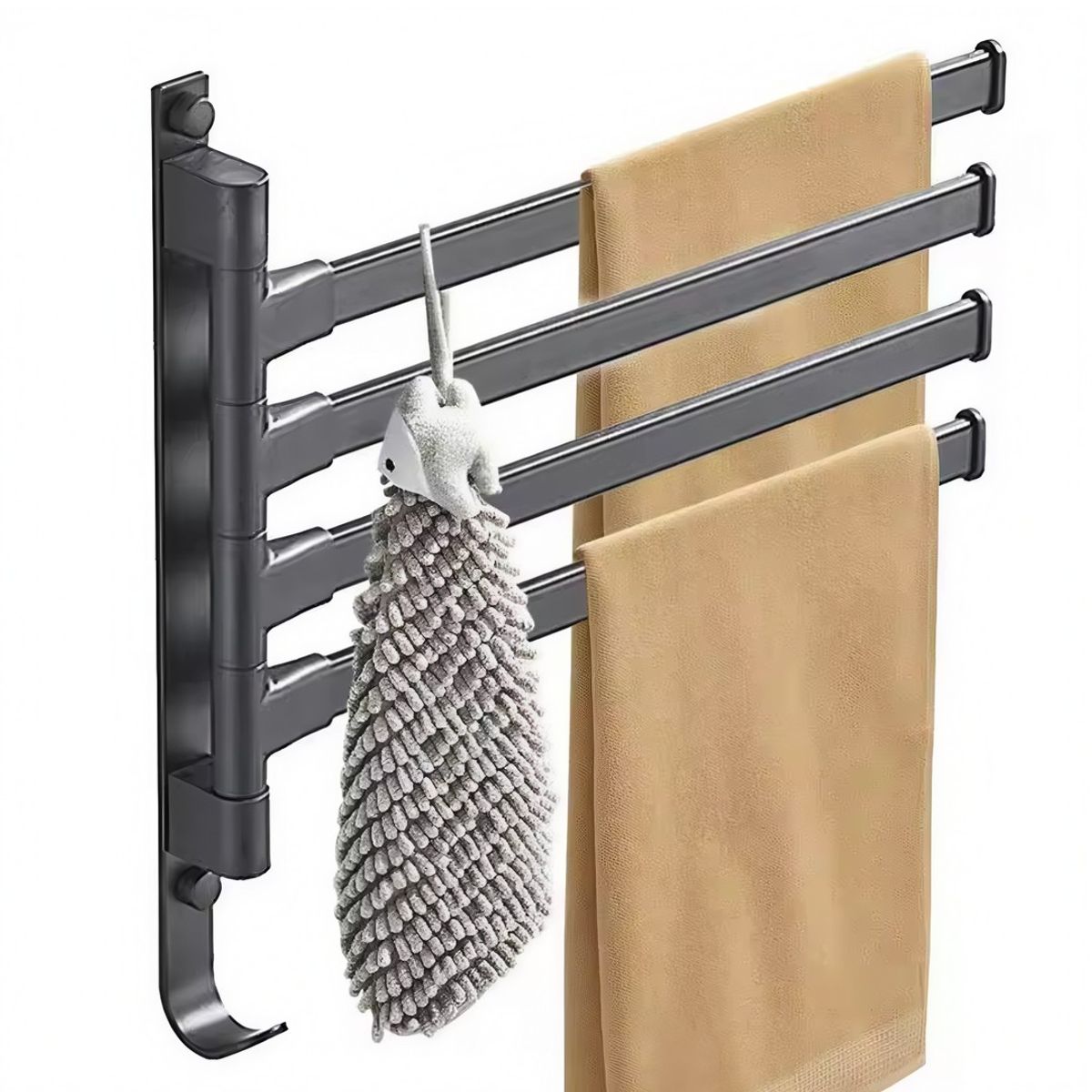 GENERICO - Organizador De Toallas Y Accesorios Con Soporte