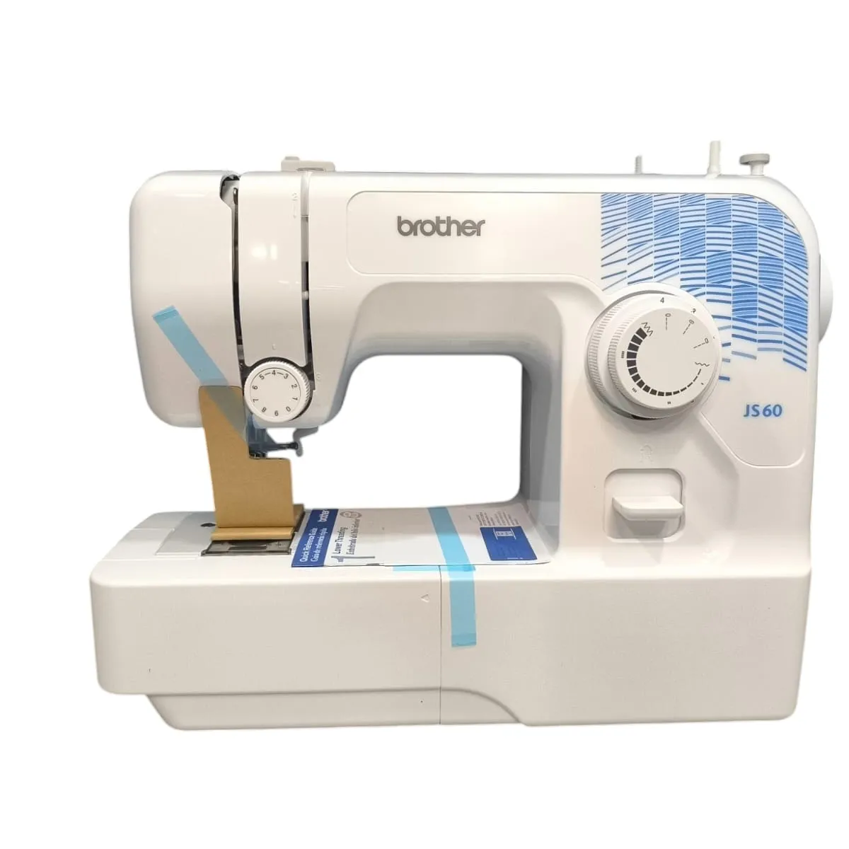 BROTHER - Máquina de coser recta Brother portable color blanco JS60
