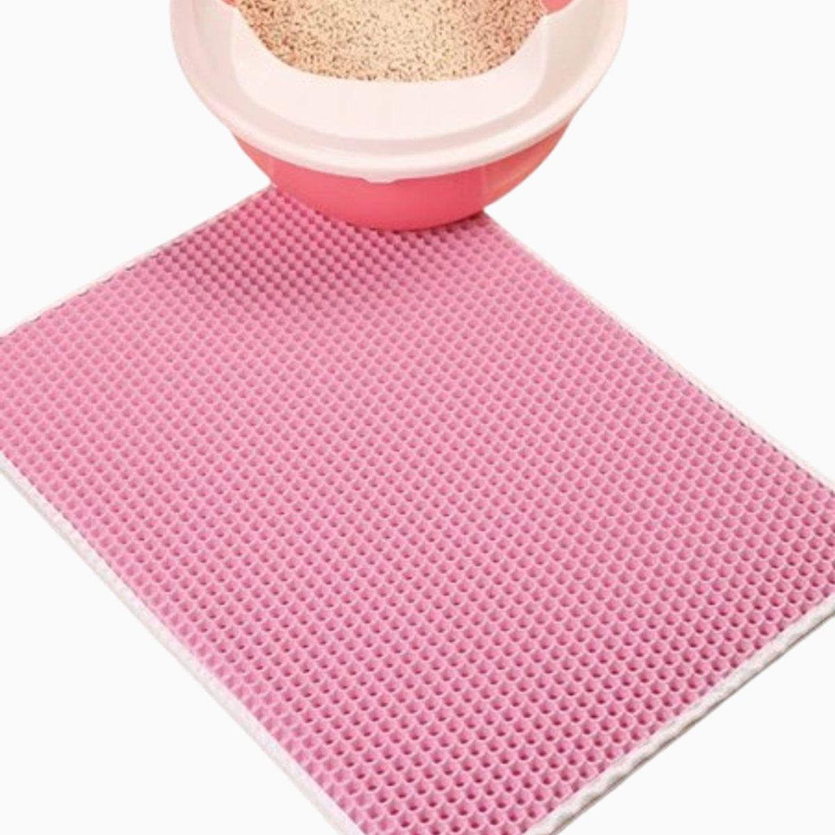 PETS ACCESORIOS - Tapete Recolector - Salida Arena Rosa