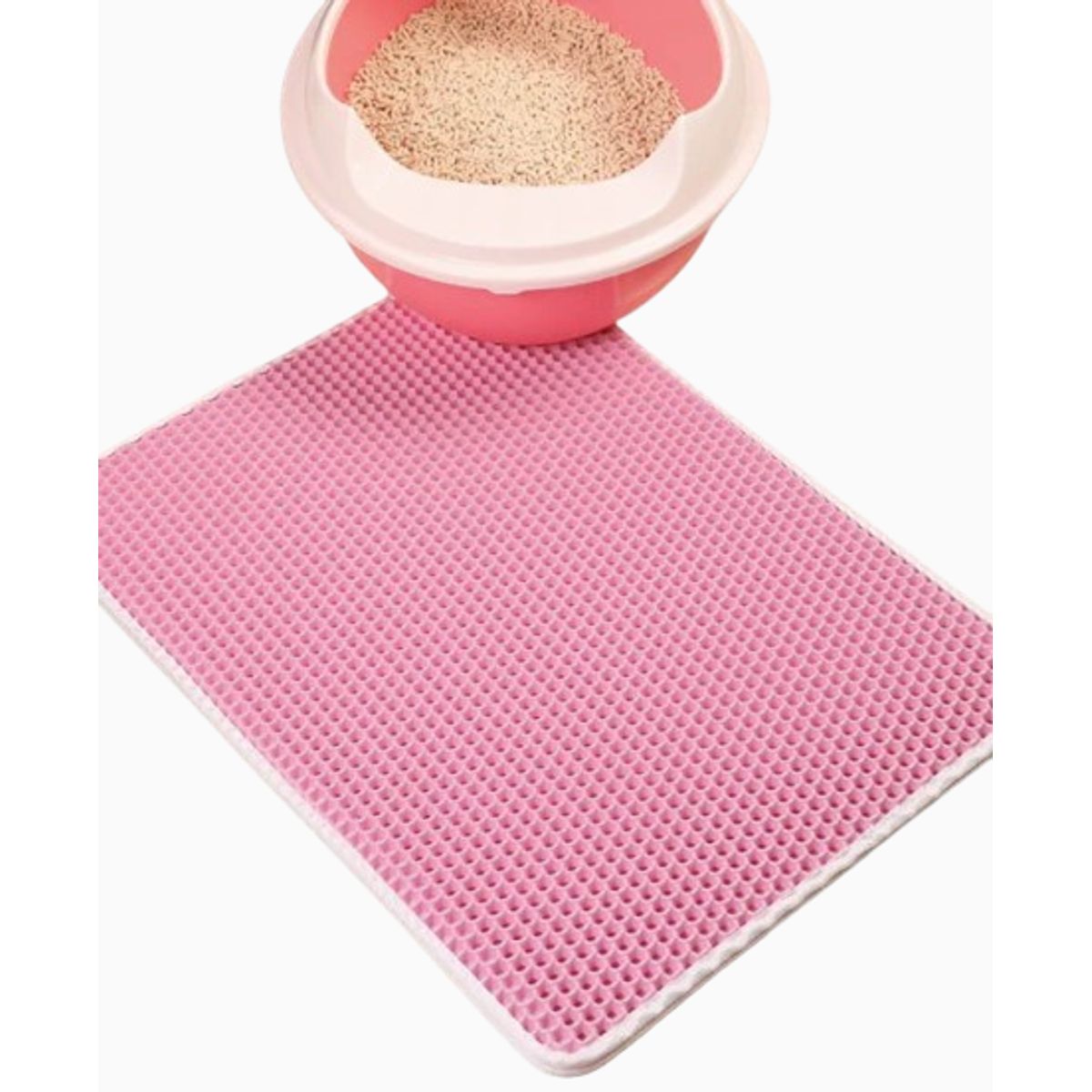 PETS ACCESORIOS - Tapete Recolector - Salida Arena Rosa