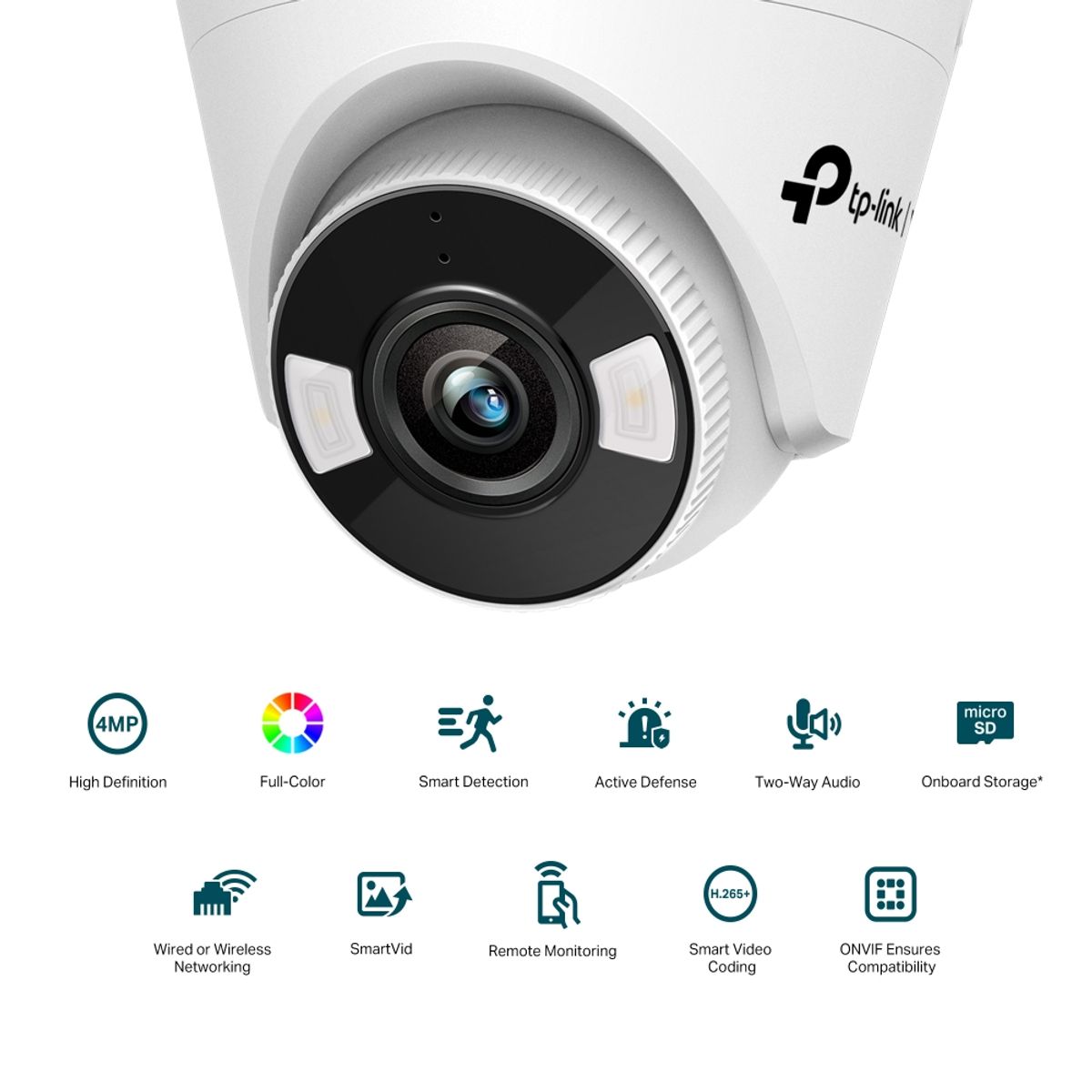 TP LINK - Cámara de red Tp link tipo torreta VIGI C440-W
