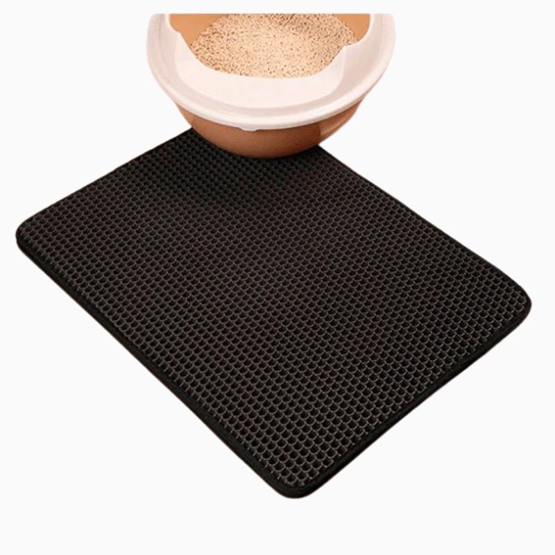 PETS ACCESORIOS - Tapete Recolector - Salida Arena Negro