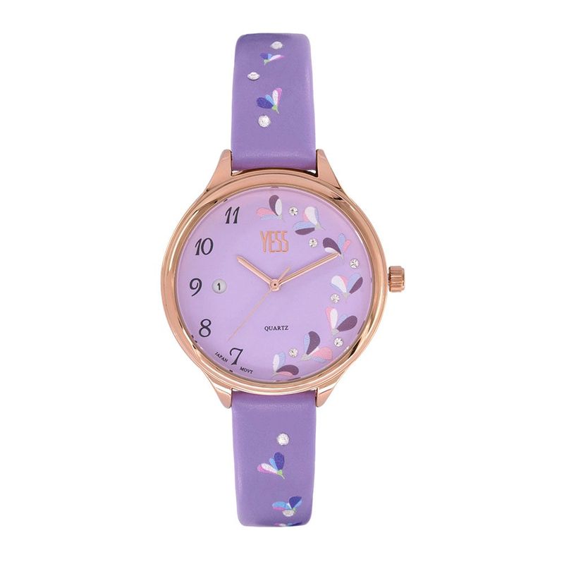 YESS - Reloj YESS Para Mujer Color Morado Ref EA9001L-04