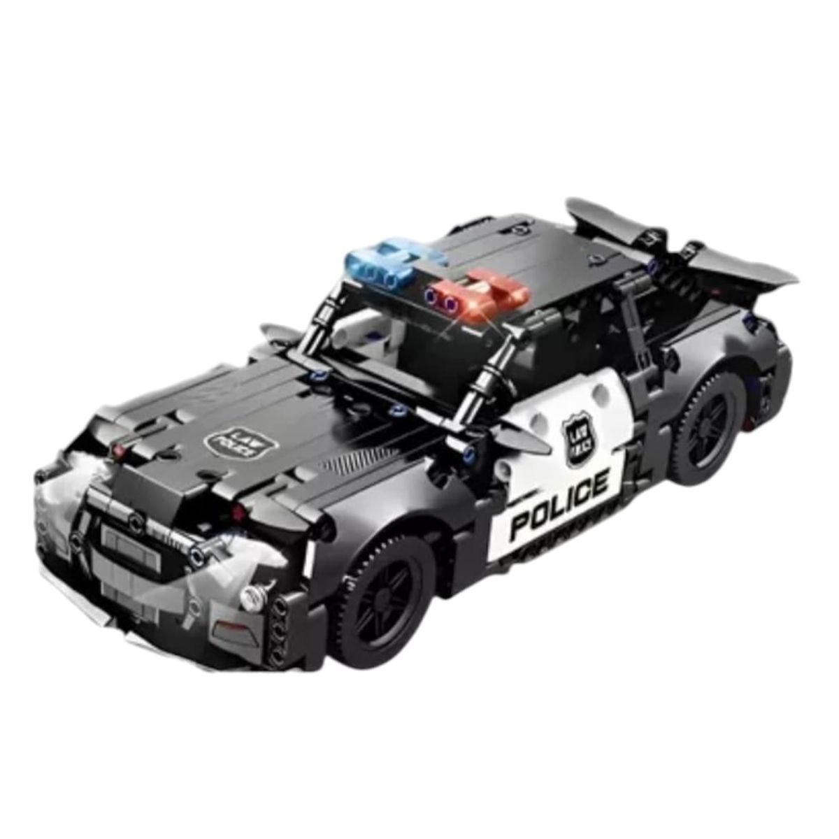 INFANTILES CAJUROMIX - Automóvil Negro en Bloques Armar es Aventura 487pcs