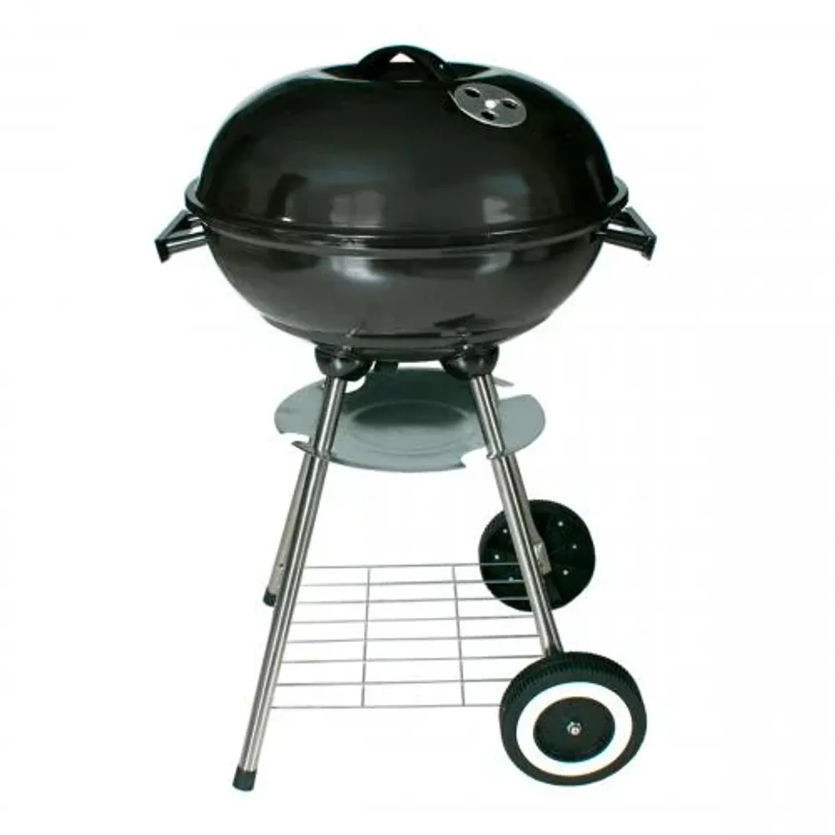 HOME ELEMENTS - Asador Bbq A Carbon Portable Home Elements Con Ruedas