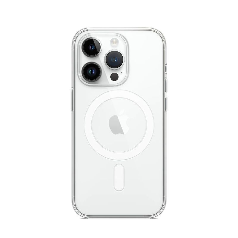 GENERICO - Estuche De Carga Magsafe Para iPhone 14 Pro - Transparente