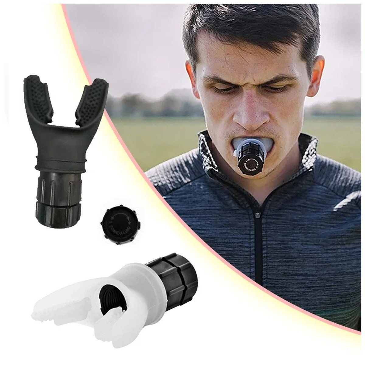 GENERICO - Entrenador Pulmonar Ejercitador Respiratorio Entrenamiento.