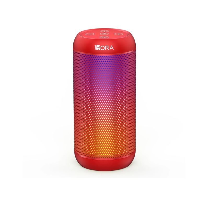 1 HORA - Altavoz Bluetooth portátil BOC242 1HORA Color Rojo