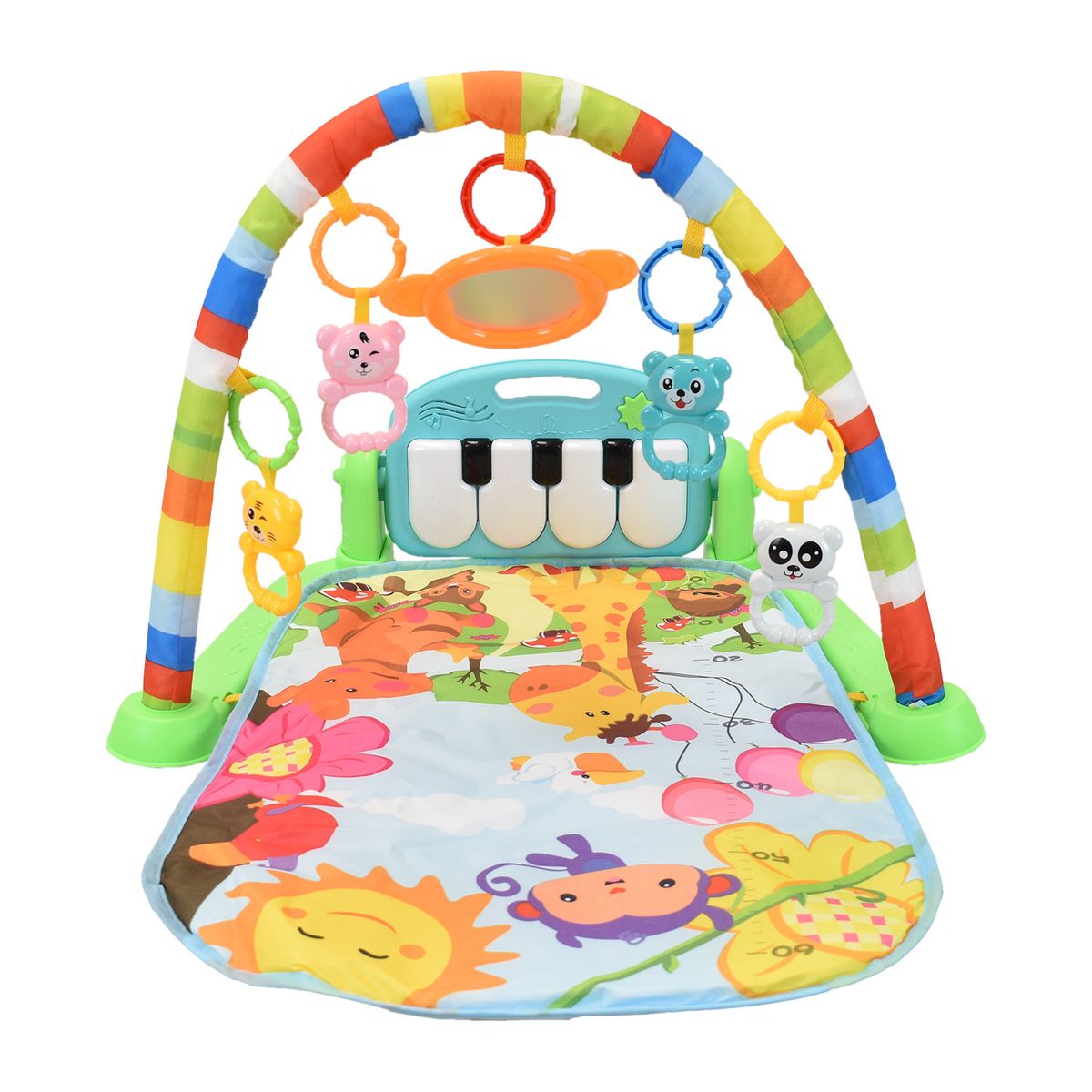 MAMI LOVE - Gimnasio Interactivo Bebé 2 en 1 Mami Love  MM2351