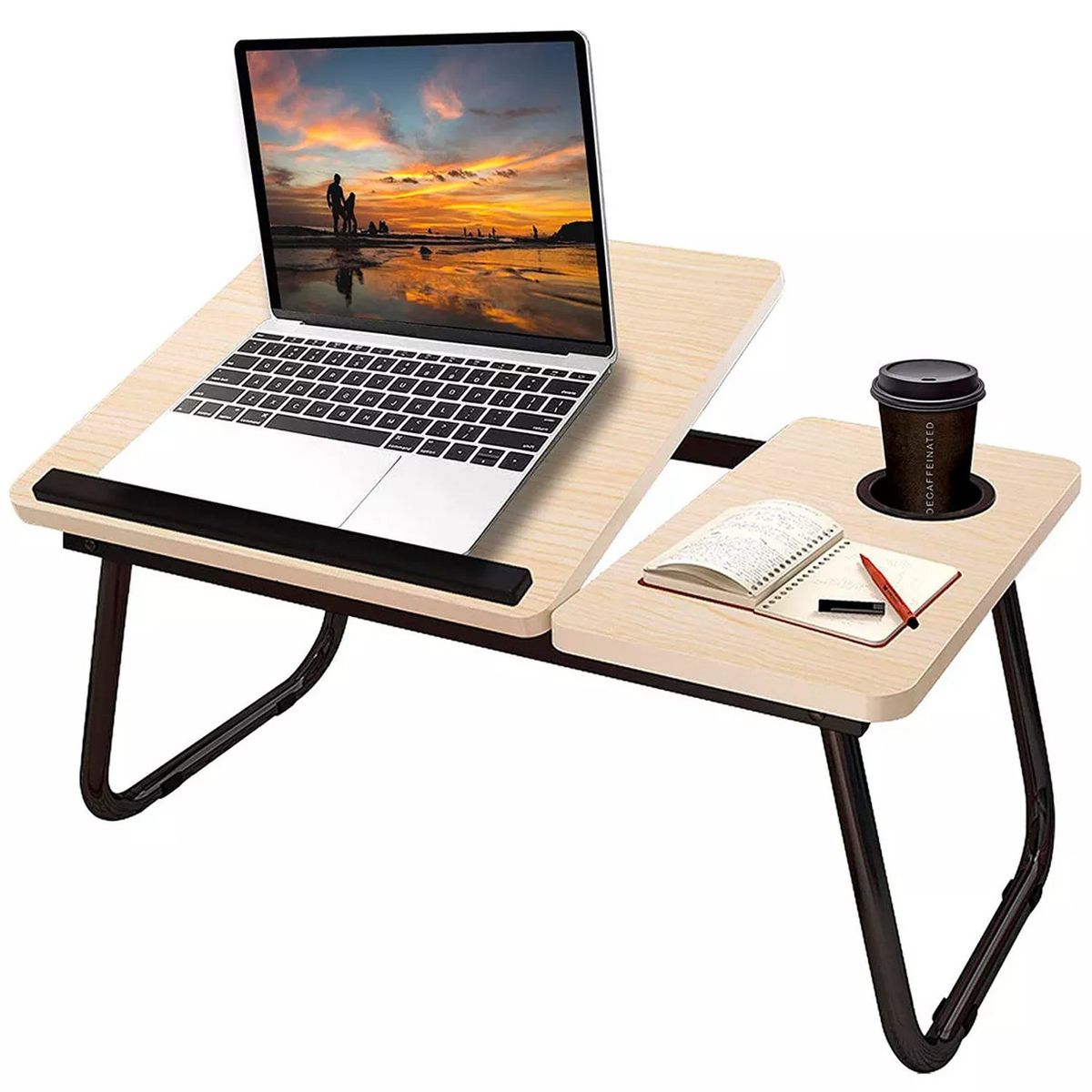 ONE PIXEL - Mesa De Cama Para Computador Multifuncional Plegable Ajustab Laptop