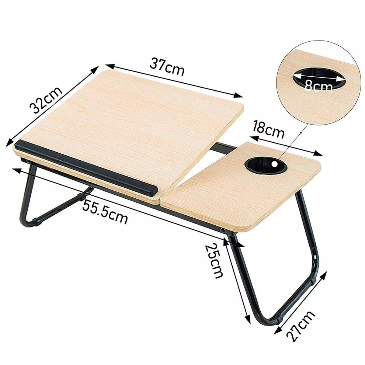 ONE PIXEL - Mesa De Cama Para Computador Multifuncional Plegable Ajustab Laptop