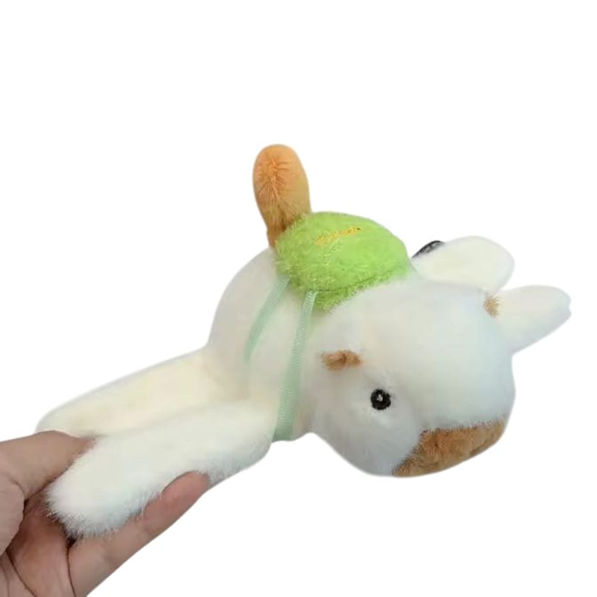 GENERICO - Manilla Capibara Beige Luz Led+Cola Giratoria+Canción Viral