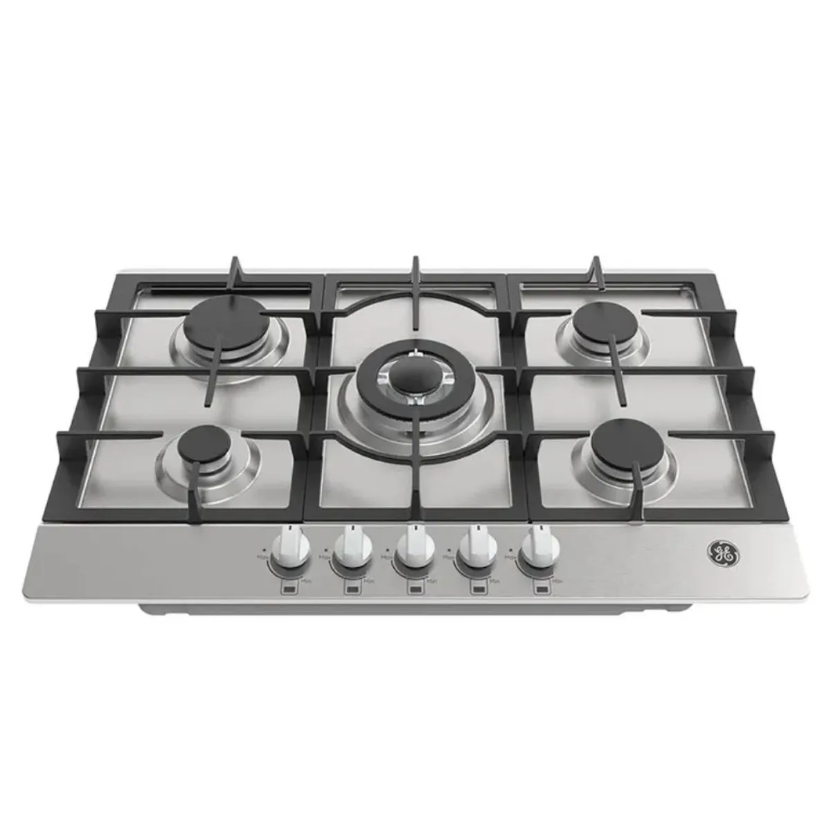 GENERAL ELECTRIC - Estufa GE 77cm 5 Puestos Gas Natural CGG7710I2 Inox