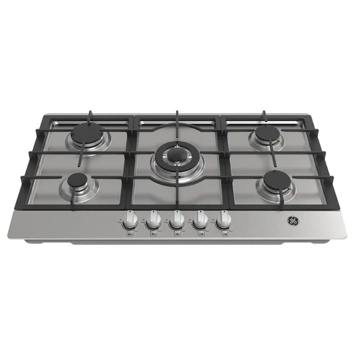 GENERAL ELECTRIC - Estufa GE 86 cm 5 Puestos Gas Natural CGG8610I2 Inox