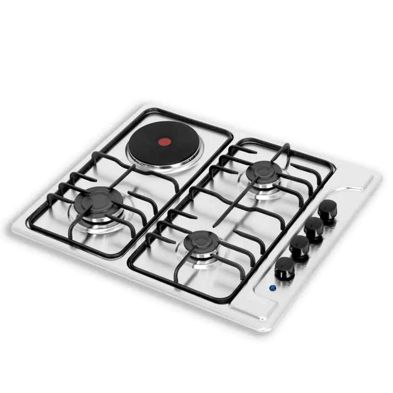 CHALLENGER - Estufa CHALLENGER 59cm 4 Puestos Gas Natural 220V SP 6039 Gris