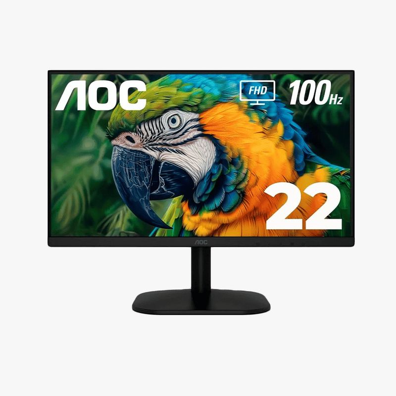 AOC - MONITOR AOC 215 FHD 100HZ 1MS HDMI-VGA PANEL VA
