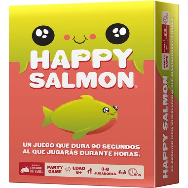 ASMODEE - Happy Salmon Juego De Cartas Español