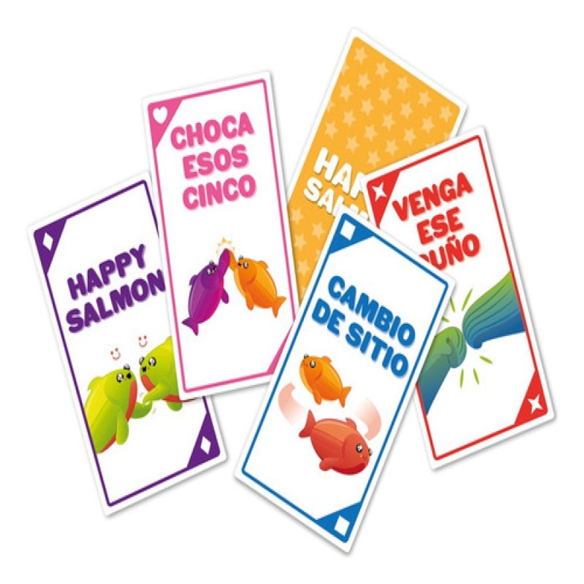 ASMODEE - Happy Salmon Juego De Cartas Español