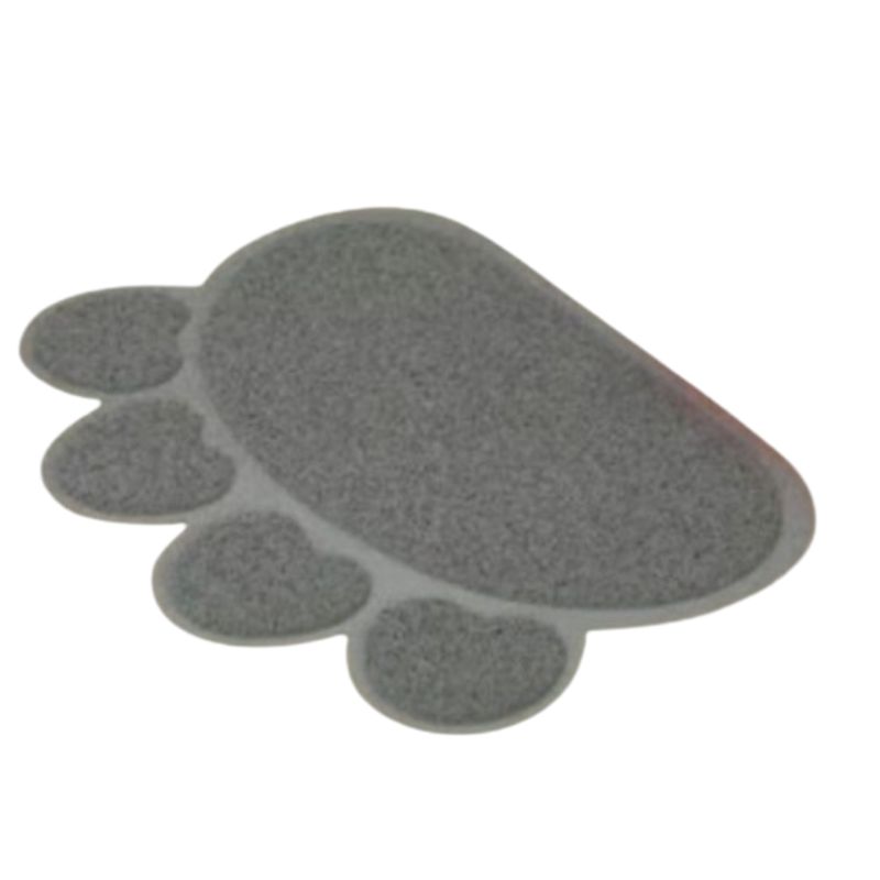 PETS ACCESORIOS - Tapete Huella Gato Negro