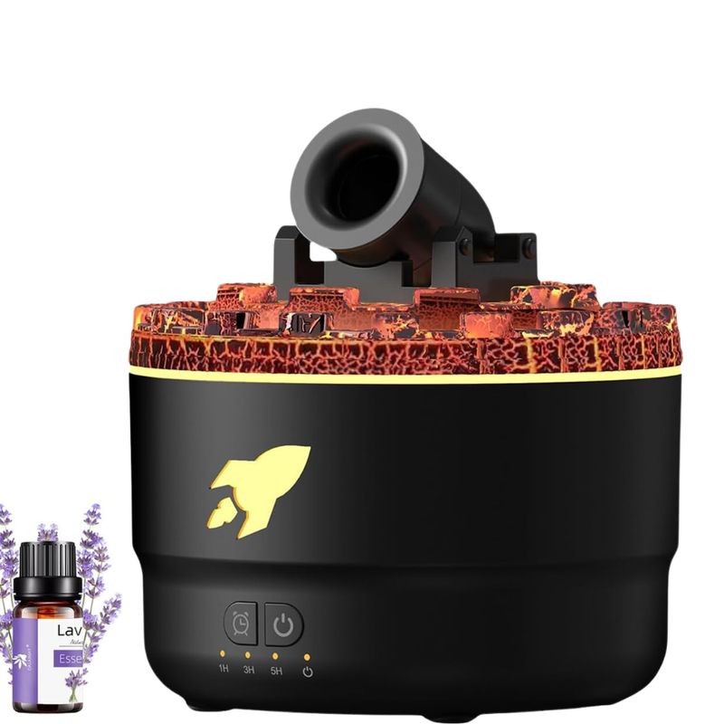 GENERICO - Difusor De Aromas Tipo Cañon Humificador 7luces Led Esencia