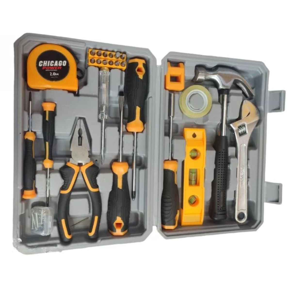 CHICAGO - Juego De Herramientas Manuales X 59 Piezas Kit Multi Usos