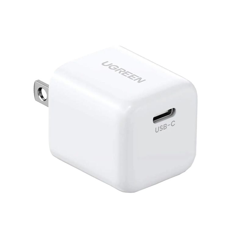 UGREEN - Mini Cargador Ugreen Usb-c Blanco 20w Pd