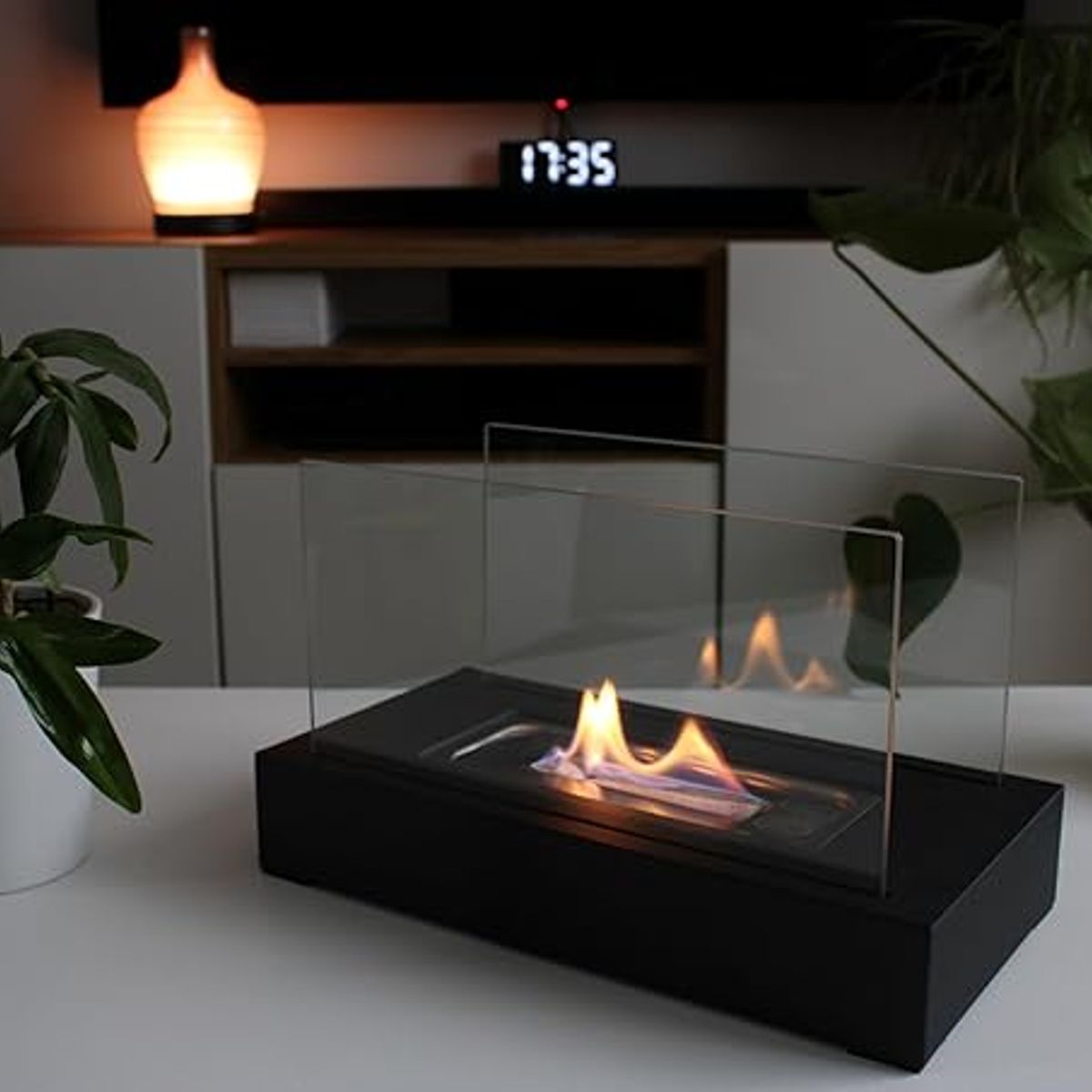 GENERAL - chimenea decorativa para salas a base de alcohol