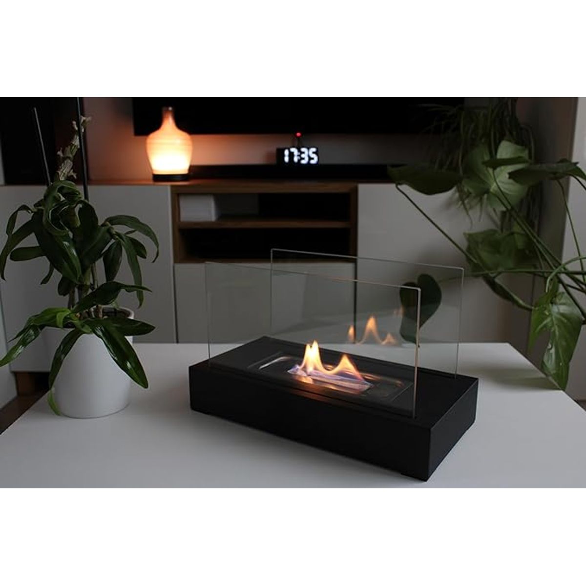 GENERAL - chimenea decorativa para salas a base de alcohol