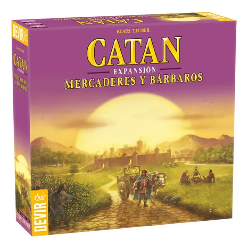 DEVIR - Catan Expansion Mercaderes Y Barbaros Español