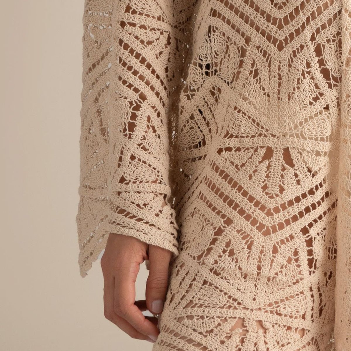 TOUCHE BALNEAIRE - ENTERIZO CORTO EN MALLA  0A14052