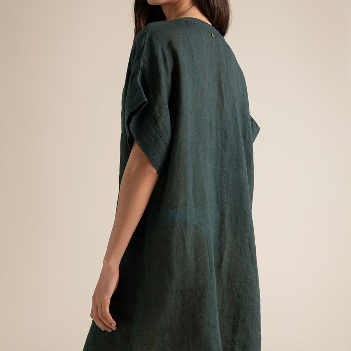 TOUCHE BALNEAIRE - COVER UP CORTO CUELLO EN V  0A99052