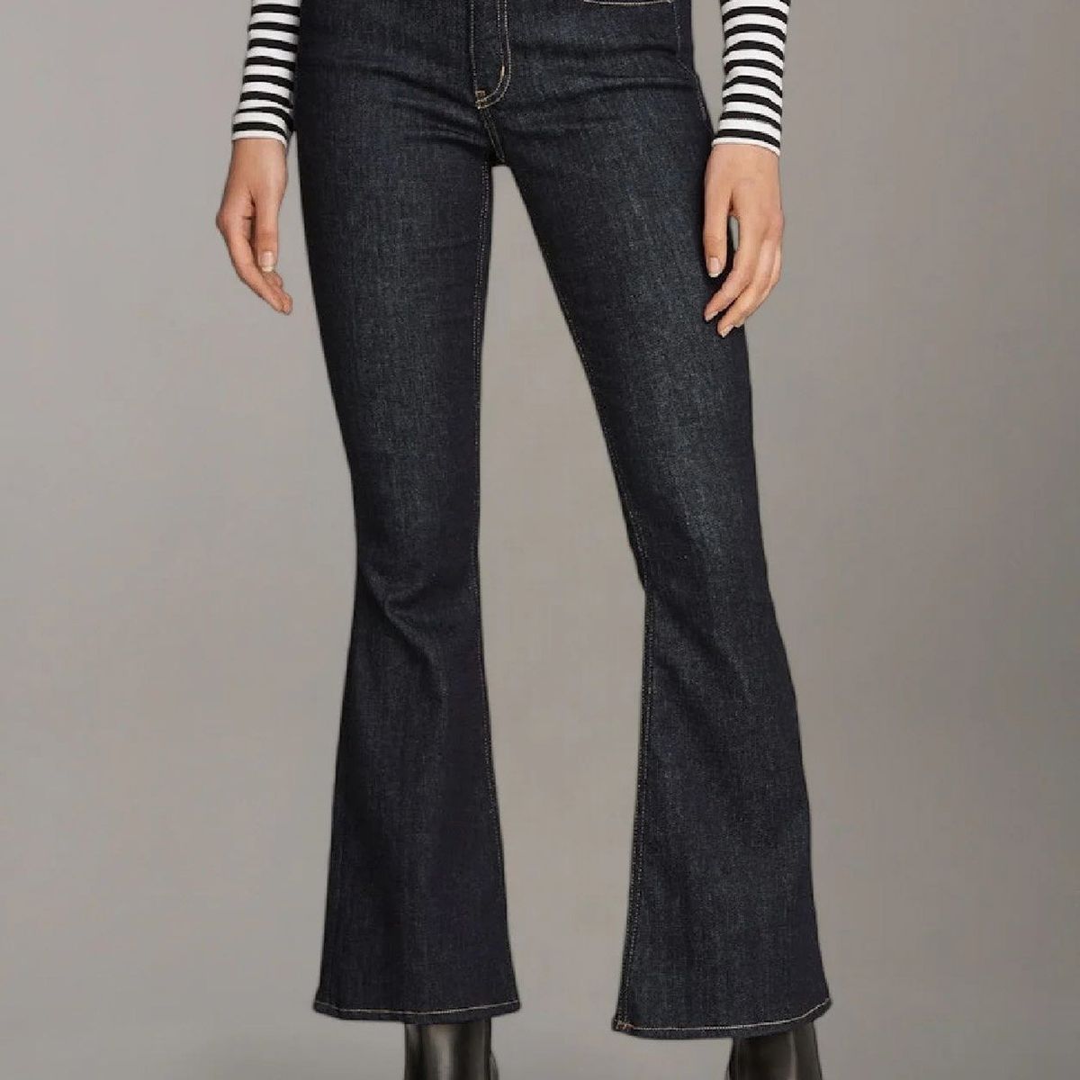 CALVIN KLEIN - Jeans Azul Oscuro Bota Campana Calvin Klein