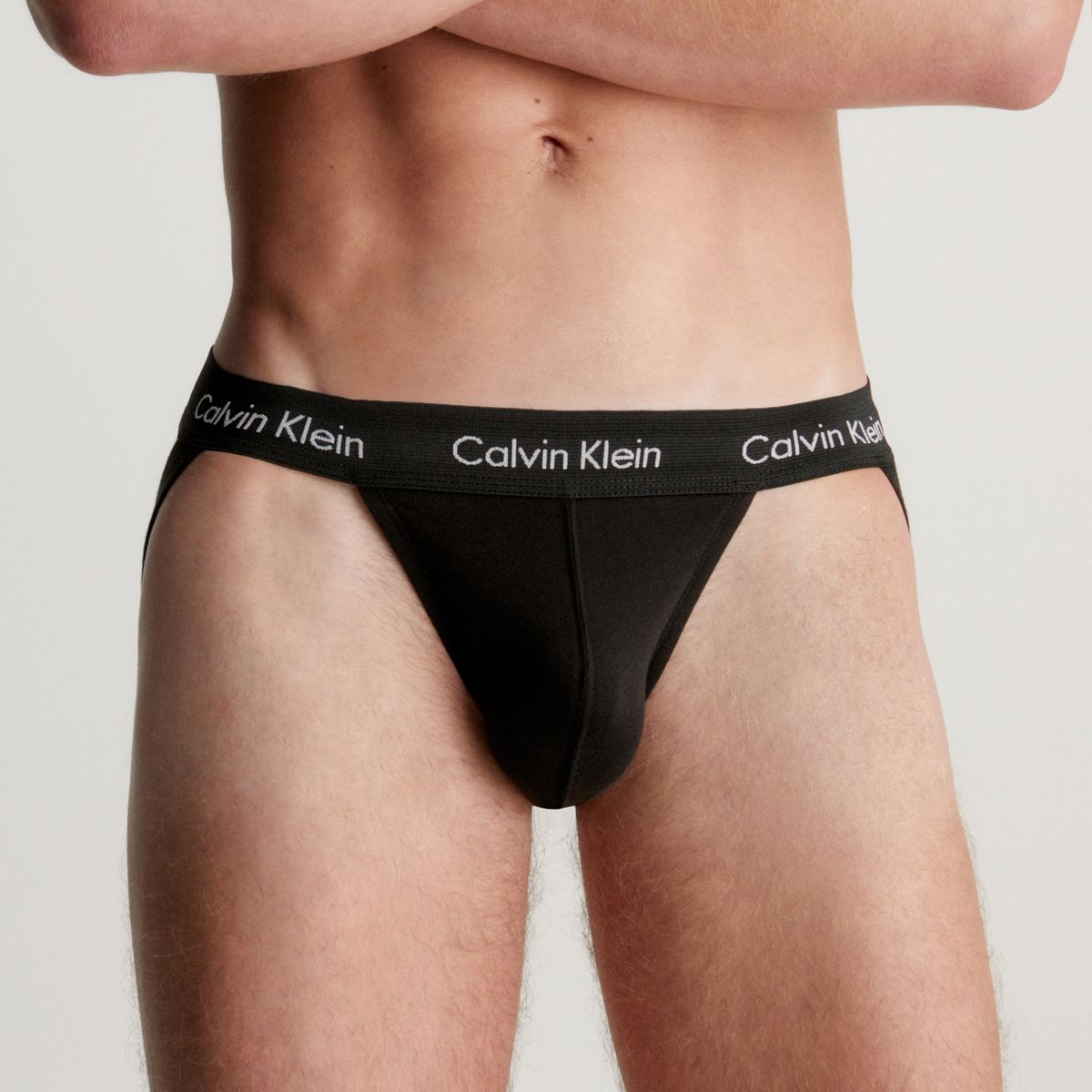 CALVIN KLEIN - Pack negro de 3 suspensorios - Cotton stretch Calvin Klein