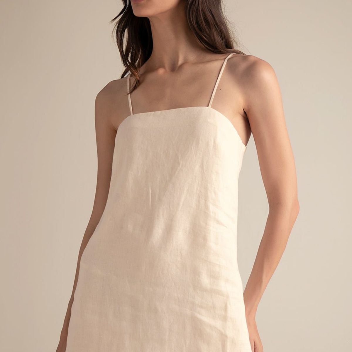 TOUCHE BALNEAIRE - VESTIDO CORTO CON TIRAS FINAS 0F70052