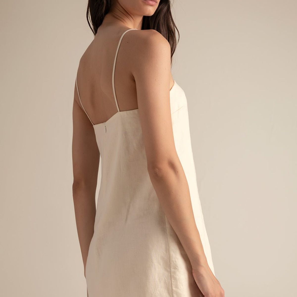 TOUCHE BALNEAIRE - VESTIDO CORTO CON TIRAS FINAS 0F70052