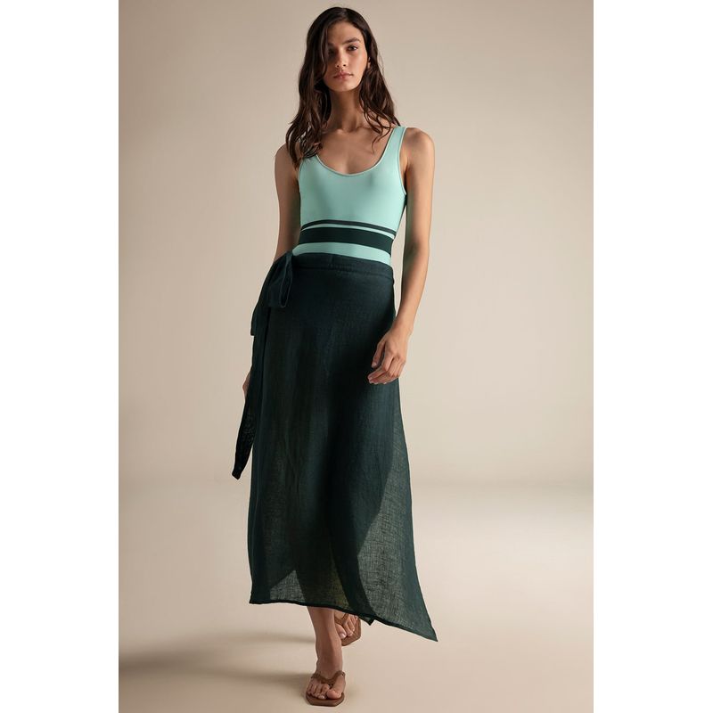 TOUCHE BALNEAIRE - FALDA PAREO CON AMARRE LATERAL 0F76052